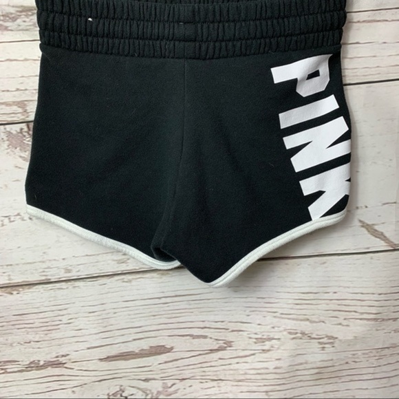VS PINK Logo Varsity Trim Shorts - Picture 4 of 8
